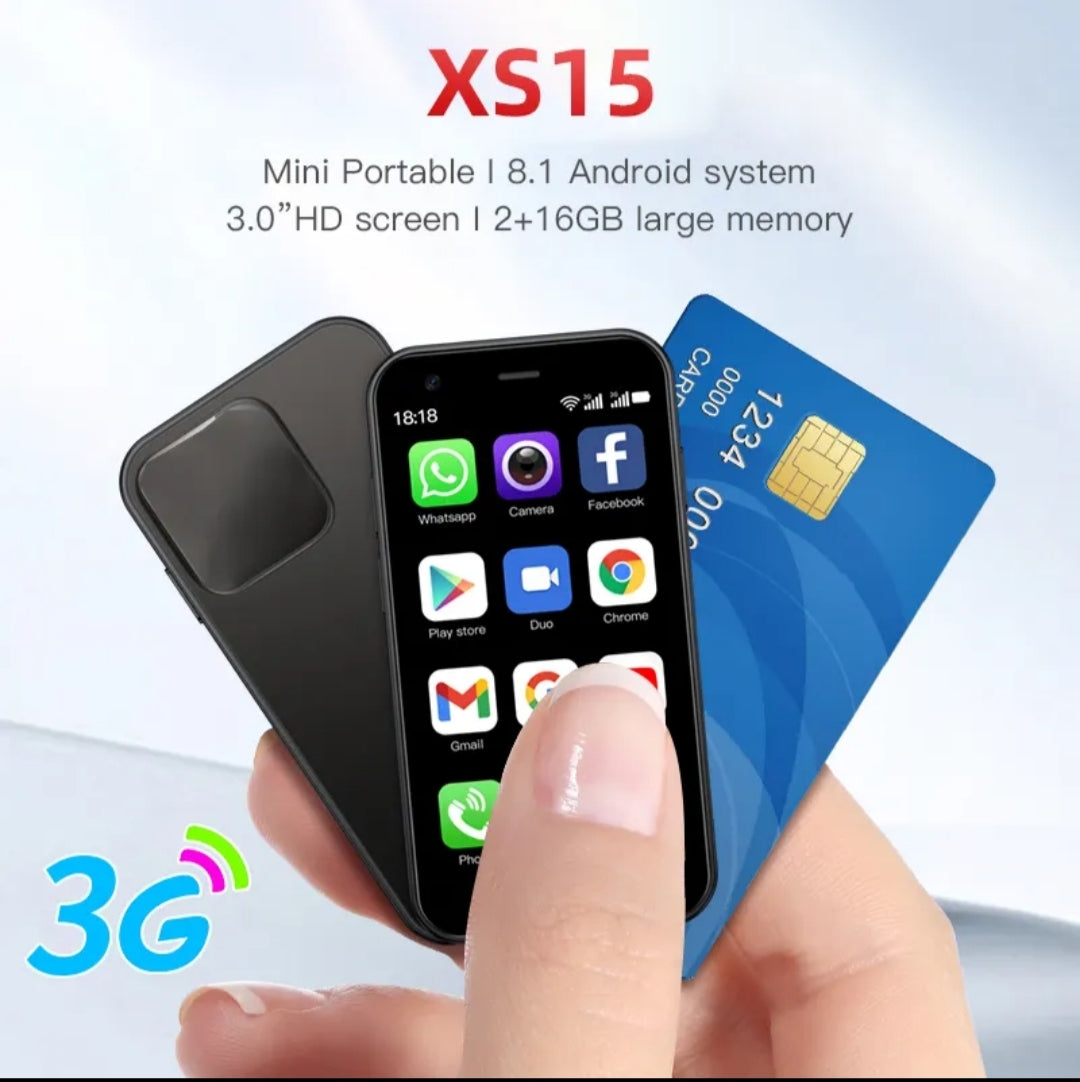XS15 Mini Smartphone 2GB RAM 16GB ROM Android 8.1