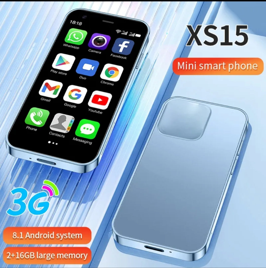 XS15 Mini Smartphone 2GB RAM 16GB ROM Android 8.1